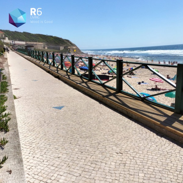 Estrutura na Praia de São Pedro de Moel